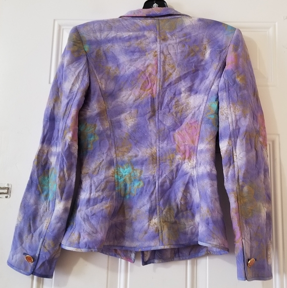 Emanuel Ungaro 2 piece Set Skirt and Blazer Size 10 - Picture 7 of 15